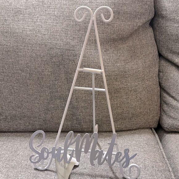 Decorative Metal Soulmates Display Stand - Picture 1 of 5